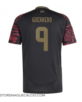 Perù Paolo Guerrero #9 Maglia Gara Trasferta Repliche Copa America 2024